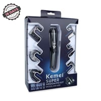 Kemei KM - 600 Professional Hair Trimmer 6 In 1 Hair Clipper Shaver Sets Electric Shaver Beard Trimmer Hair Cutting Machine_img_2
