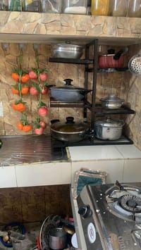 স্পেস সেভিং শক্তিশালী ফোল্ডিং কিচেন সেলফ_img_6