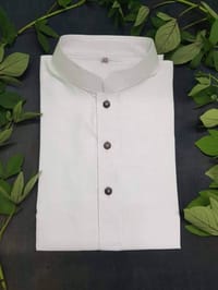 এক কালার খাদি কটন পাঞ্জাবী_img_0