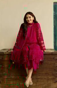 Hot Pink Unstitch Dress ♥️_img_1