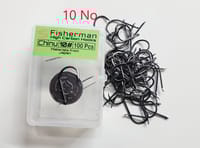 High Carbon Hook 100 Pis - কার্বন বড়শী 100 পিস_img_1