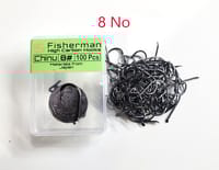 High Carbon Hook 100 Pis - কার্বন বড়শী 100 পিস_img_3