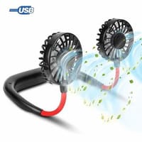 USB Wearable Neckband Face Fan_img_0