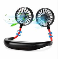 USB Wearable Neckband Face Fan_img_1