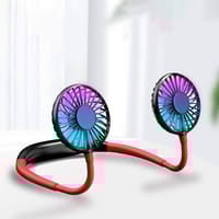 USB Wearable Neckband Face Fan_img_2