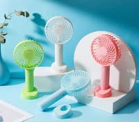 Portable mini rechargeable travel fan for indoor and outdoor use_img_0