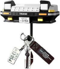 Car Headlight Wall Key Holder – Creative Automotive Key Hanger with LED Light_img_0