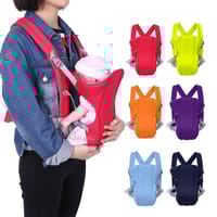 4-in-1 Baby Carrier With Comfortable Cushioned Head Support & Buckle Straps Multicolor_img_1