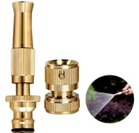 High Pressure Copper Spray Nozzle Hose Pipe Home Washing Car/Boat /Decks Tools_img_0