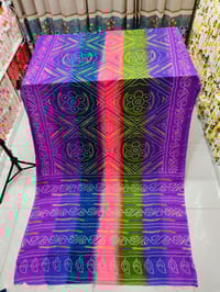 ইন্ডিয়ান চুনরি প্রিন্ট শাড়ী_img_4