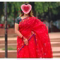 হাঁপ সিল্কে করা বুটিক আর্ট শাড়ি_img_0