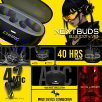 CHARG Nextbuds ANC ENC TWS | Dual Core Chip | 40ms Gaming Mode | 40H Playtime | 4-Mic Noise Cancellation | Bluetooth 6.0_img_2
