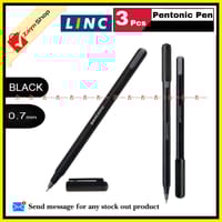 Linc Pentonic Ball Pen 0.7mm Black /Blue / Red 3 pcs_img_0