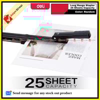 Deli Long Range Stapler 25 Sheets Capacity 0334 Random color 1pcs_img_4