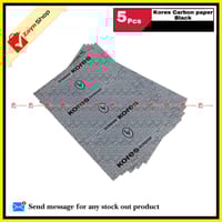 Carbon Paper Kores Long Lasting 5pcs Black_img_1
