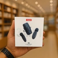 Ulanzi V6 3-in-1 Plug-Play Wireless Lavalier Microphone for iPhone/Android/Tablet/Camera_img_0