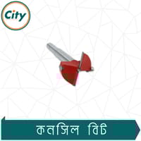 ১ পিস ২২ মিমি কনসিল বিট রাউন্ড শ্যাঙ্ক টংস্টেন কার্বাইড টিপ কাঠ বোর্ড বোরিং TCT ড্রিল বিট_img_2