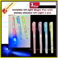 Invisible Ink UV Light Pen With Money Checker 1 Pcs_img_0