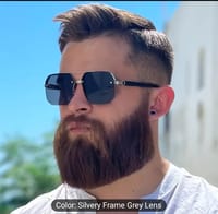 Fashionable New Glasses for Driving with A Large Face, Making You Look Slim, In A High-end Half-frame Square Glasses._img_0