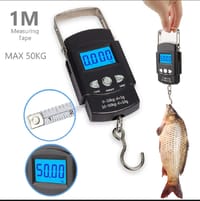 Digital Hanging Weight Scale, Portable Hanging Electronic Hook Scale-Black - Weight Machine Digital_img_2