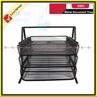 Deli 9181 Metal Document File Tray (3 Layer)_img_5