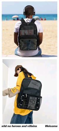💥LouisWill Breathable Backpack with Elastic Cord for Commuting Swimming/Outdoor/Sports_img_12