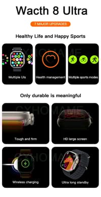 💥KD99 IP67 Waterproof Ultra Smart Watch With Bluetooth Calling_img_5