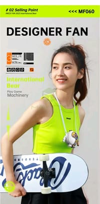 💥Maytto Rechargeable 3 Wind Speed Mini Handheld Fan_img_12