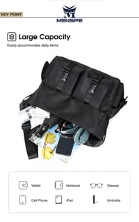 💥MENSPE Large Capacity Waterproof Bag_img_4