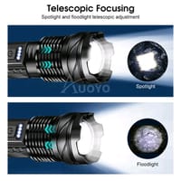 Auoyo Waterproof Multifunctional Telescopic Focusing 2000m Super Bright light_img_1
