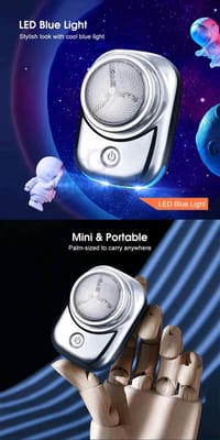 💥HEGRUS Electric Shaver with Cleaning Brush_img_9