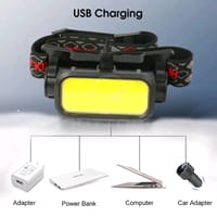 💥Outtobe USB Rechargeable COB Waterproof Powerful LED Headlight_img_3