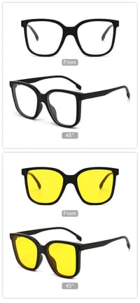 LouisWill Unbreakable UV Protection Three In One Magnetic  Absorption Sunglasses_img_7