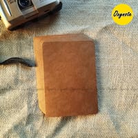 A5 & A6 Size Blank Kraft Card by OXYNOTE - Round Corner - 400GSM_img_1