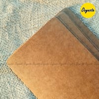 A5 & A6 Size Blank Kraft Card by OXYNOTE - Round Corner - 400GSM_img_4