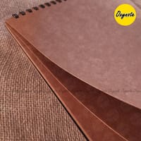 Aadim Series Art Book by OXYNOTE - 400 GSM Brown Card - 30 Pages - 15 Sheets_img_2