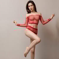 Fishnet Body Stocking 2pcs_img_0