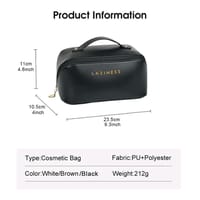 💥LouisWill Portable Cosmetic Bag Case with Zipper_img_3