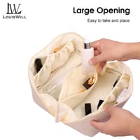 💥LouisWill Portable Cosmetic Bag Case with Zipper_img_8
