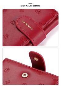 💥MATEYOYO Female Short Wallet with Card Holder_img_9