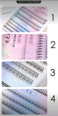 HEGRUS 9mm10mm11mm6mm Multi-size False Eyelashes..._img_9