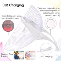 HEGRUS 7 Colors LED Photon Therapy Facial Light Face Mask_img_4