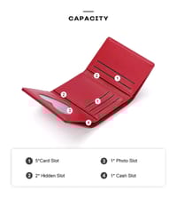 💥MATEYOYO Female Short Wallet with Card Holder_img_8