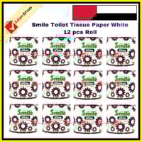 Smile Toilet Tissue Paper White 12 pcs Roll_img_0