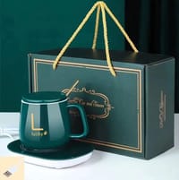 Electric Ceramic Coffee Mug And Saucer (M-034)_img_2