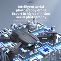 E99 HD 4K Dual Camera Professional RC Drone with Folding WiFi Image Transfer Gift Toy_img_1