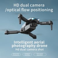E99 HD 4K Dual Camera Professional RC Drone with Folding WiFi Image Transfer Gift Toy_img_4
