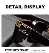 Women's Square Gradient Fashion Glasses_img_1