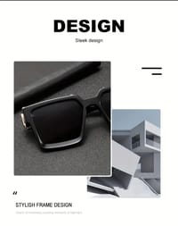 Women's Square Gradient Fashion Glasses_img_2