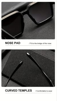 Women's Square Gradient Fashion Glasses_img_3